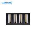 Clean-Link ABS Plastic Frame Sterile Compact V Type Filter HEPA Air Filter Mini Air Filter